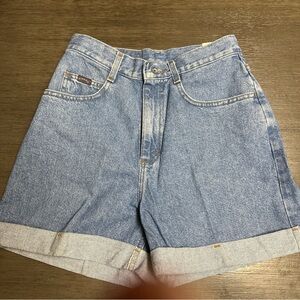 NWT Riders by Lee Light Blue Cuffed Jean Shorts Size 8 M